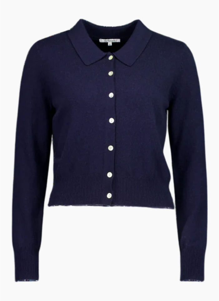 Tuesday Label JET CARDI - NAVY