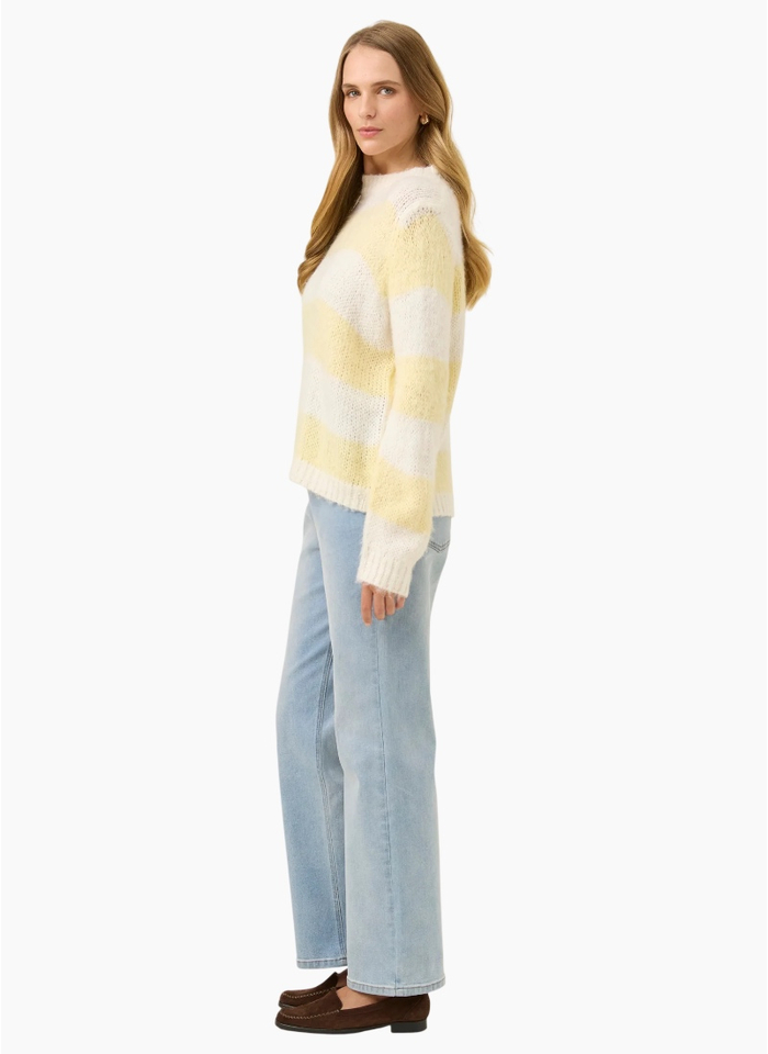 Isle of Mine Pallas Stripe Jumper - Butter