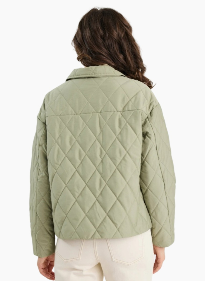 Among The Brave ABSOLUTE COLLARED QUILTED JACKET