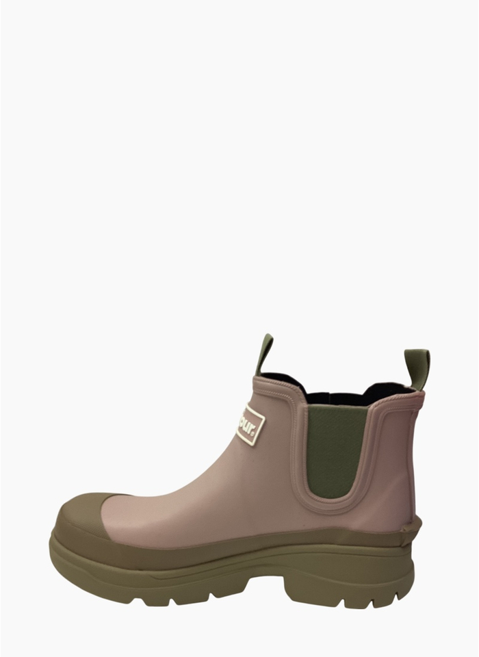 Barbour Nimbus Chelsea Welly Gardenia Pink/Bleached Olive