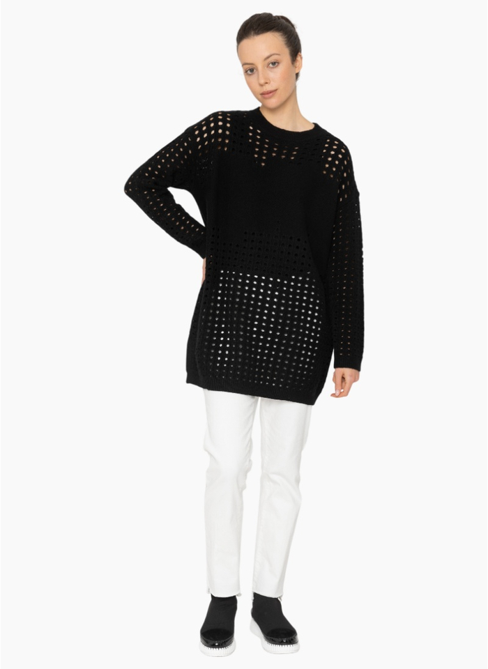 Blacklist KN014 Mikki Tunic - Black