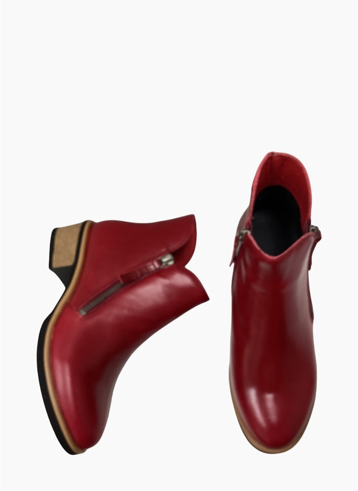 Bresley Dolomite Boot Dark Red Oil