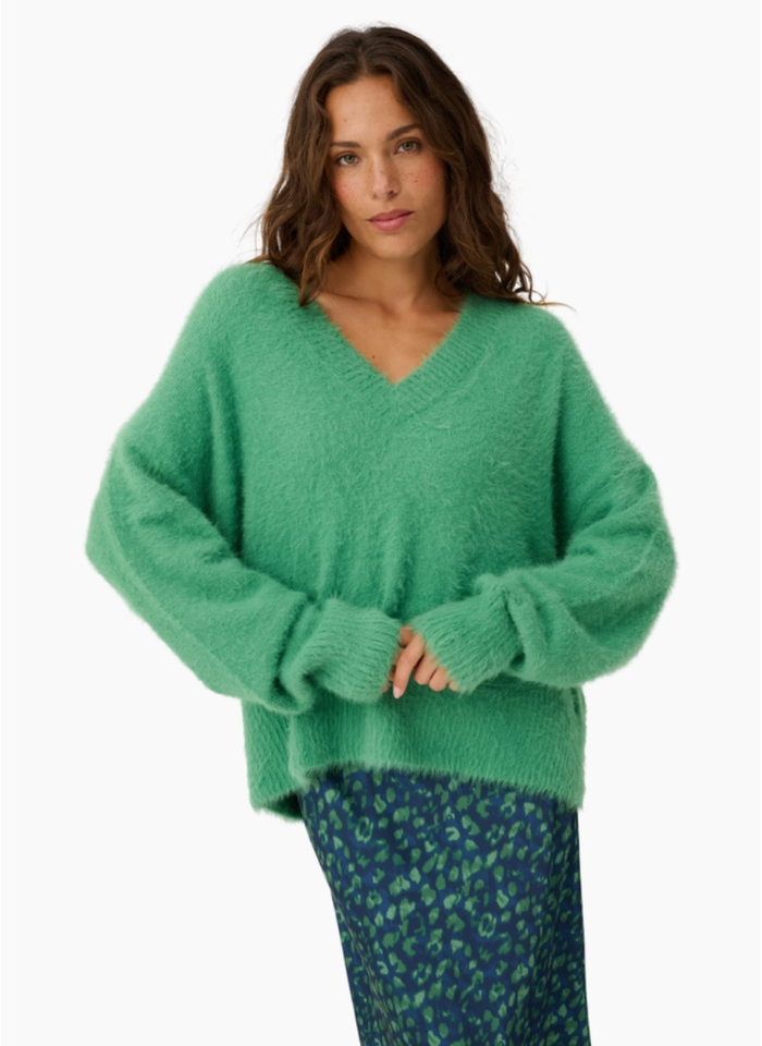 Cartel & Willow CW Emmie Knit Sweater - Sea Green