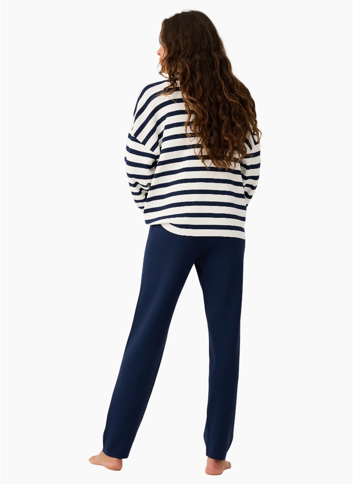 Cartel & Willow CW Rae Knit - Navy Stripe