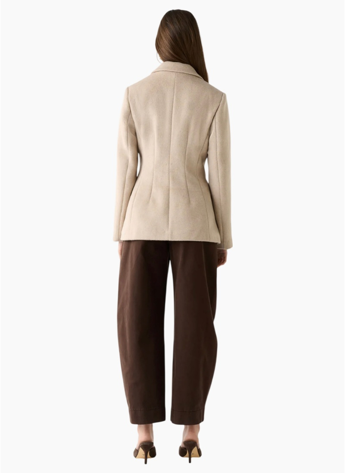 Esmaee Eternal Blazer Oatmeal