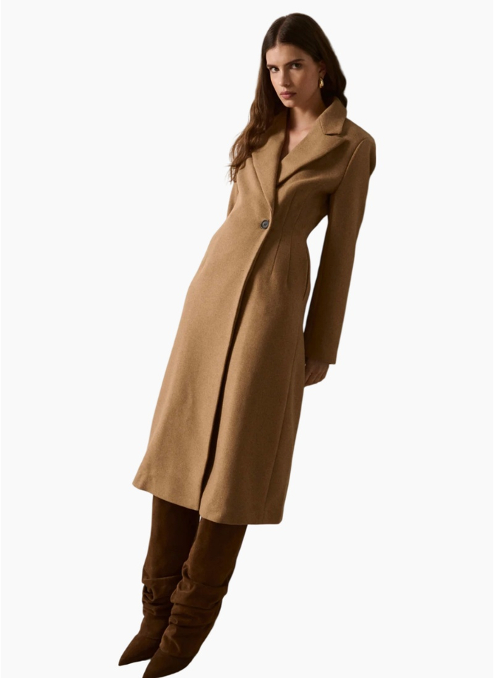 Esmaee Eternal Coat Camel