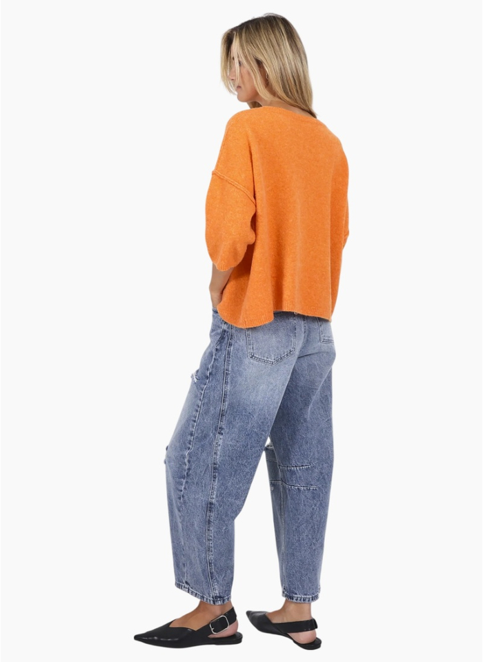 Monaco Carmen Jumper - Orange Regular price