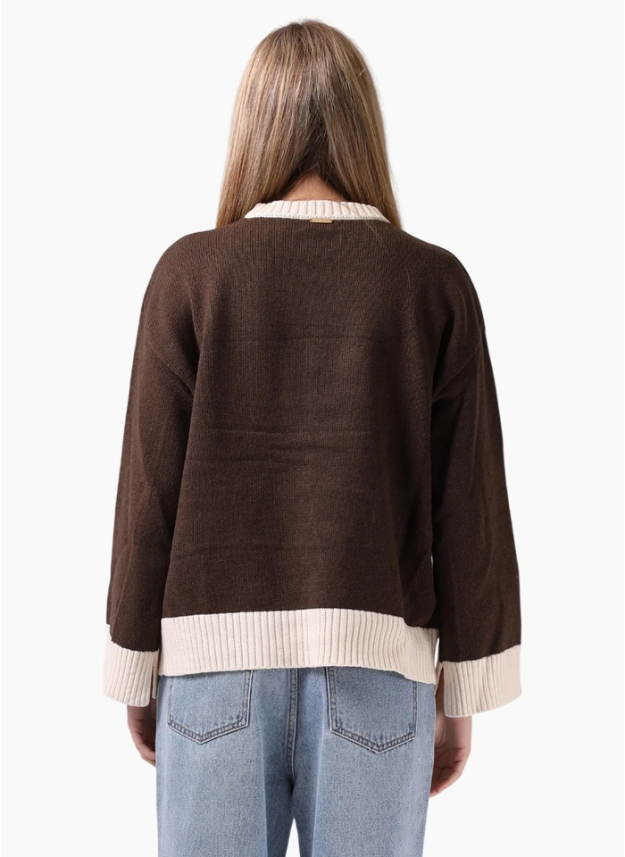 RPM Clara Knit -  Chocolate/Cream
