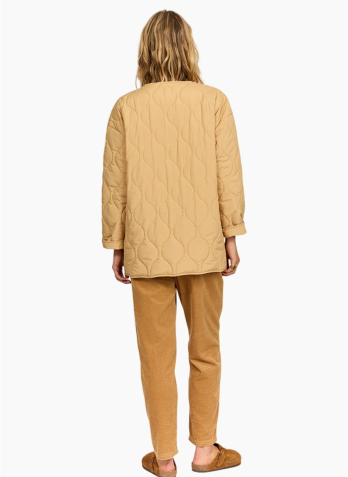 Sisstrevolution Life Lately Quilted Jacket