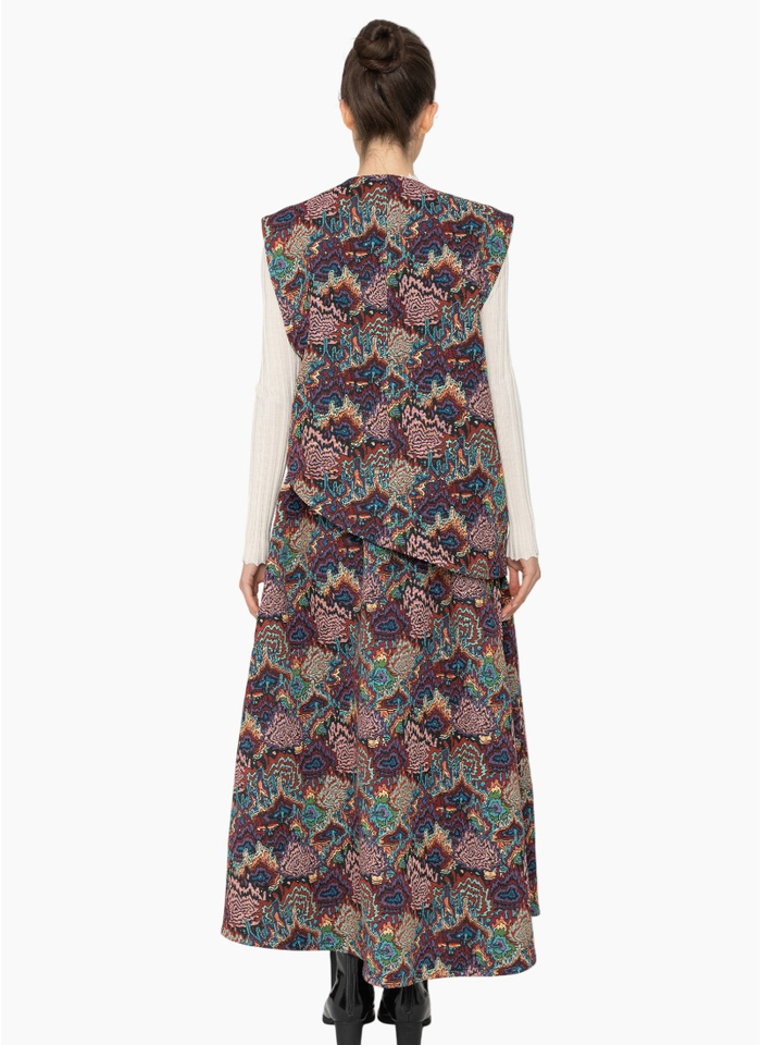 Blacklist 12690Elise Vest - Static Print