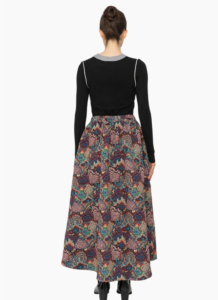 Blacklist 851 Iko Skirt - Static Print