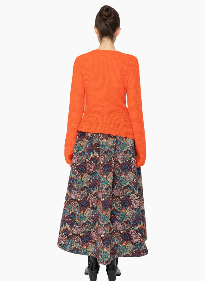 Blacklist KN028 Azul Top - Orange