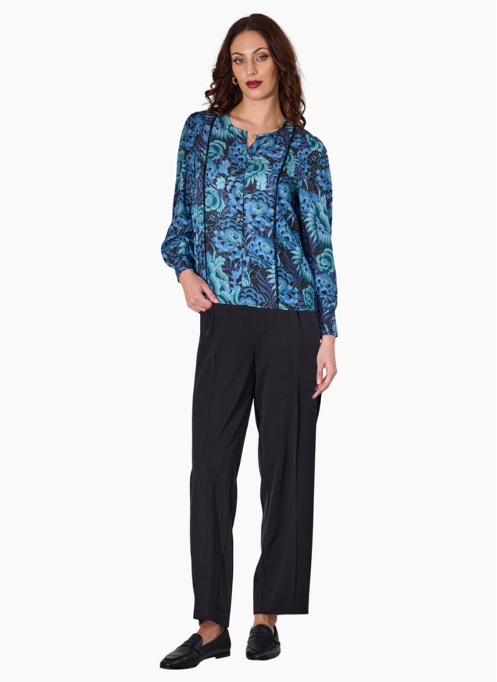Newport Nightfall Print-Blue