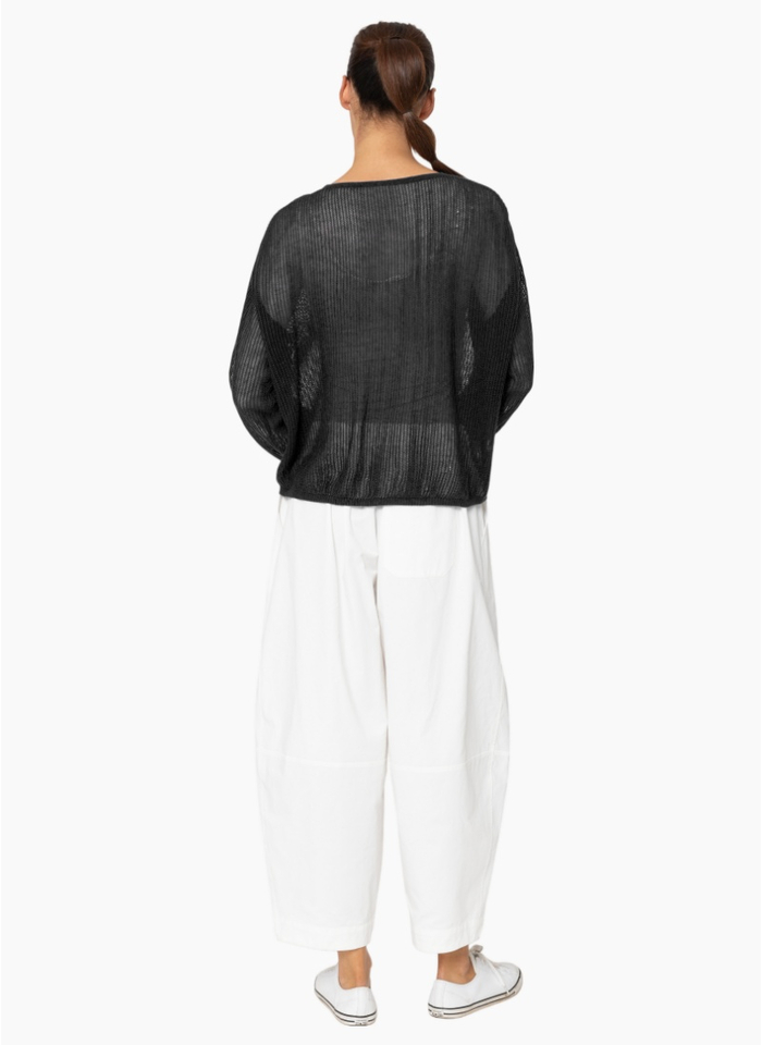 Two by Two 715 Capri Top - Black