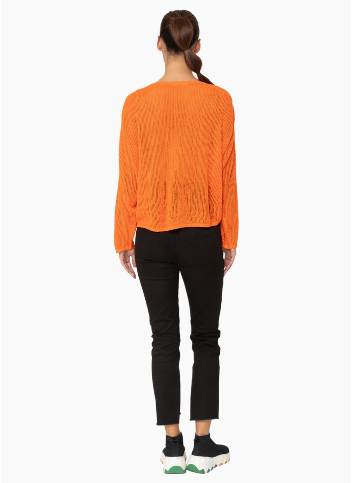 Two by Two 715 Capri Top - Orange