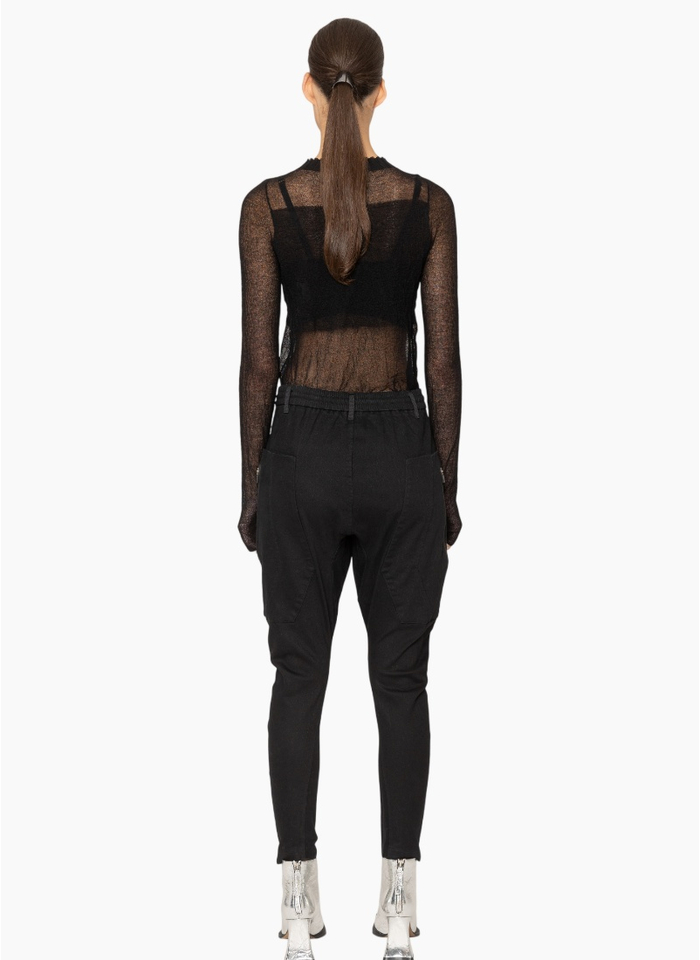 Bone & Arrow KN024 Evon Top - Black