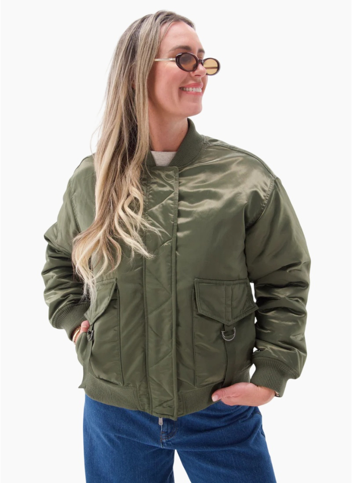 Foxwood FOXWOOD LUCY BOMBER-KHAKI