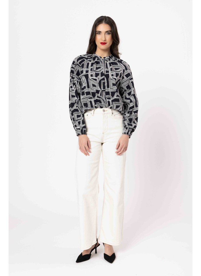 Seeking Lola Tilly Shirt - Linework
