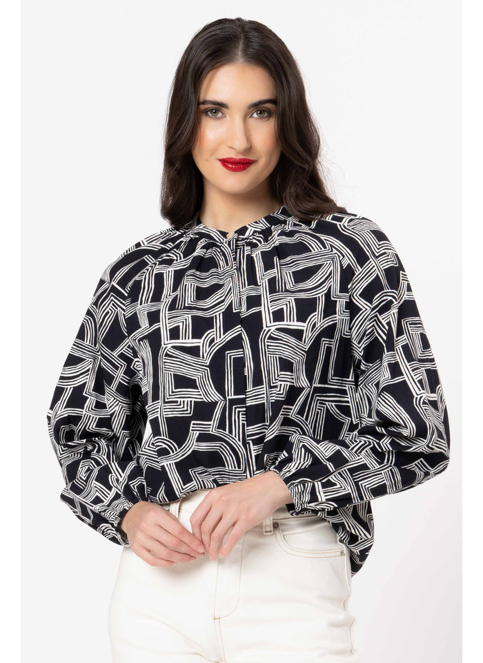 Seeking Lola Tilly Shirt - Linework
