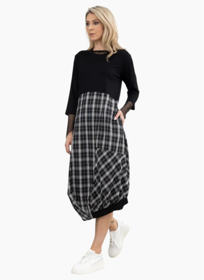 X Lab Overcast dress Black
