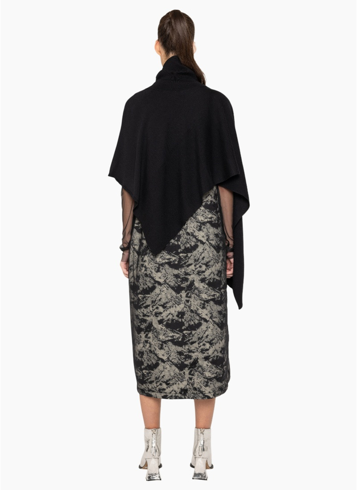 Bone & Arrow KN015 Fluxx Top - Black