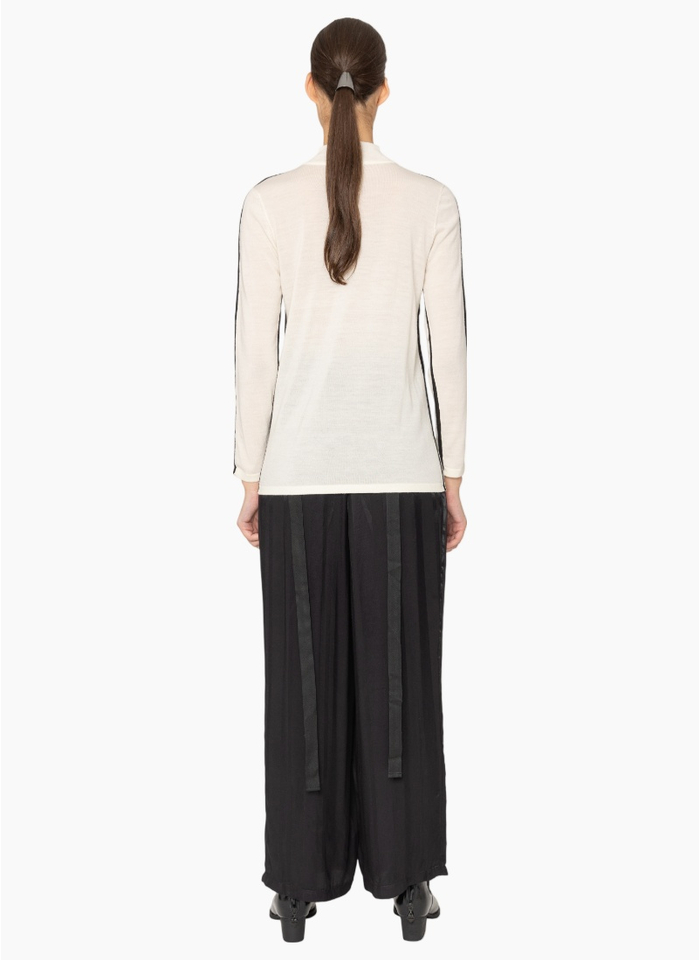 Bone & Arrow KN026 Novara Top - Winter White