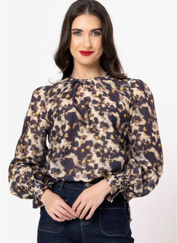 Leila + Luca New York Top - Wild Burst