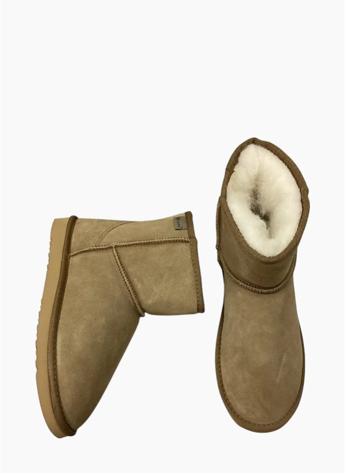 Mi Woollies Punga Mini Slipper Walnut