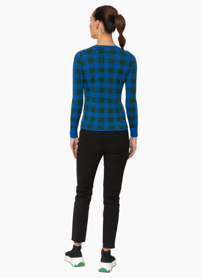 Two by Two K702 Rex Top - Blue Check