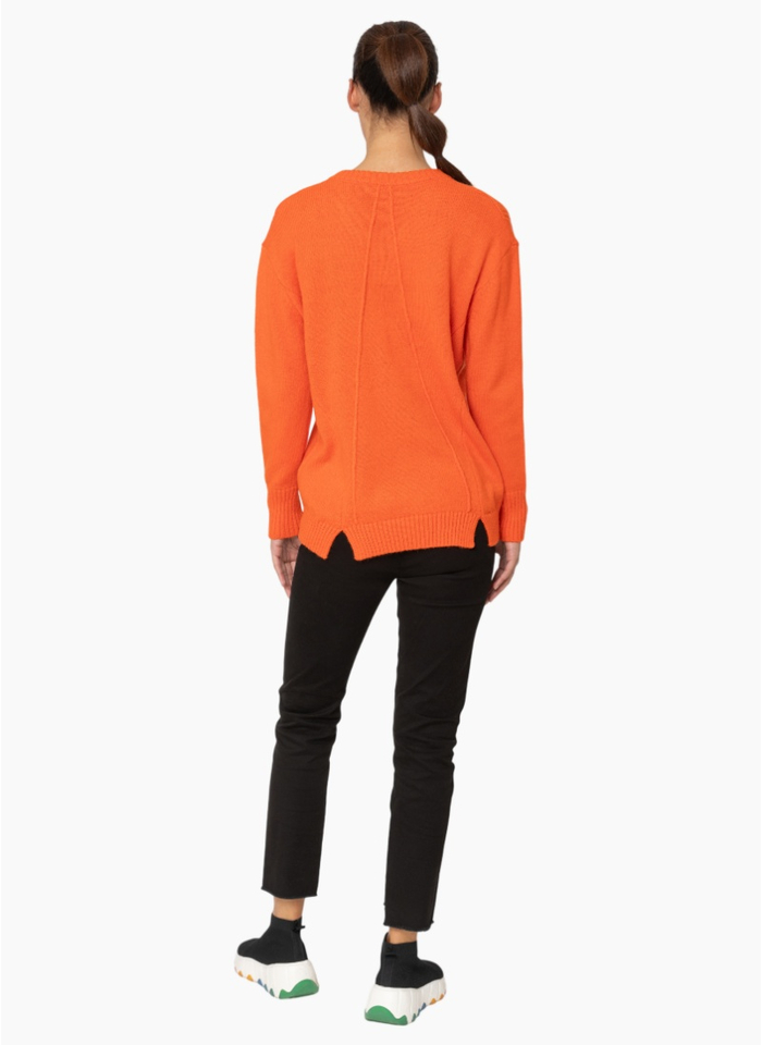 Two by Two KN036 Dean Jumper - Orange