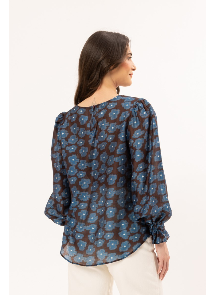 Seeking Lola Harper Top - Periwinkle Top