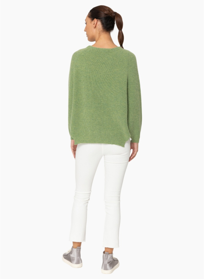 Two by Two 723 Chase Cardigan - Pickle