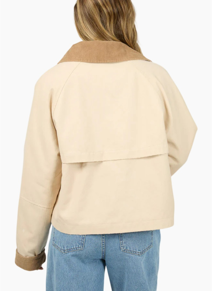 All About Eve ALL ABOUT CHICAGO JACKET-Vanilla