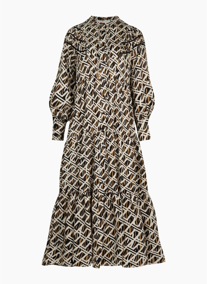 COOP TIERING IS CARING Dress - Bronze