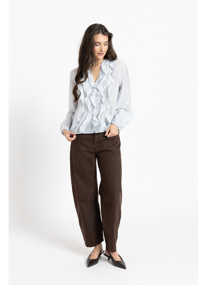 Seeking Lola Once Upon Blouse - Ice