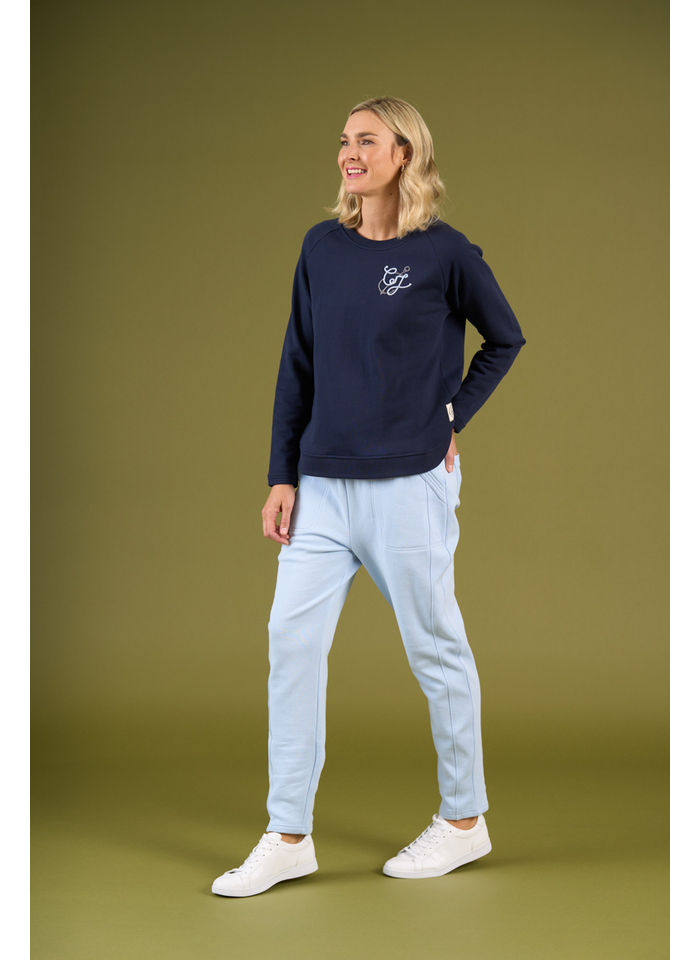 Charlie Jane Brunswick Crew-Midnight
