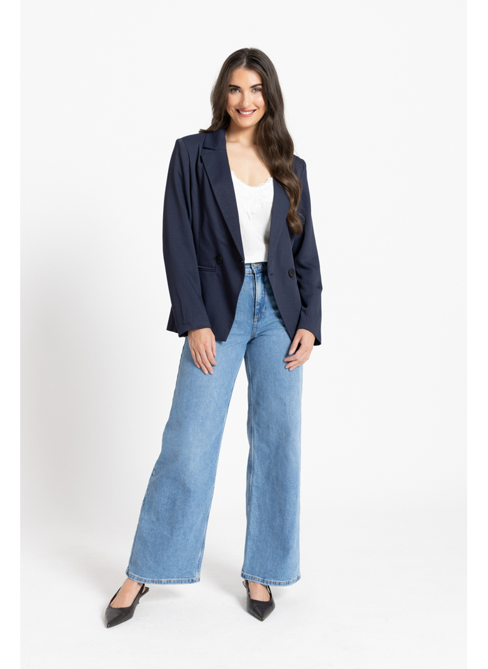 Seeking Lola Jordanna Blazer - Navy