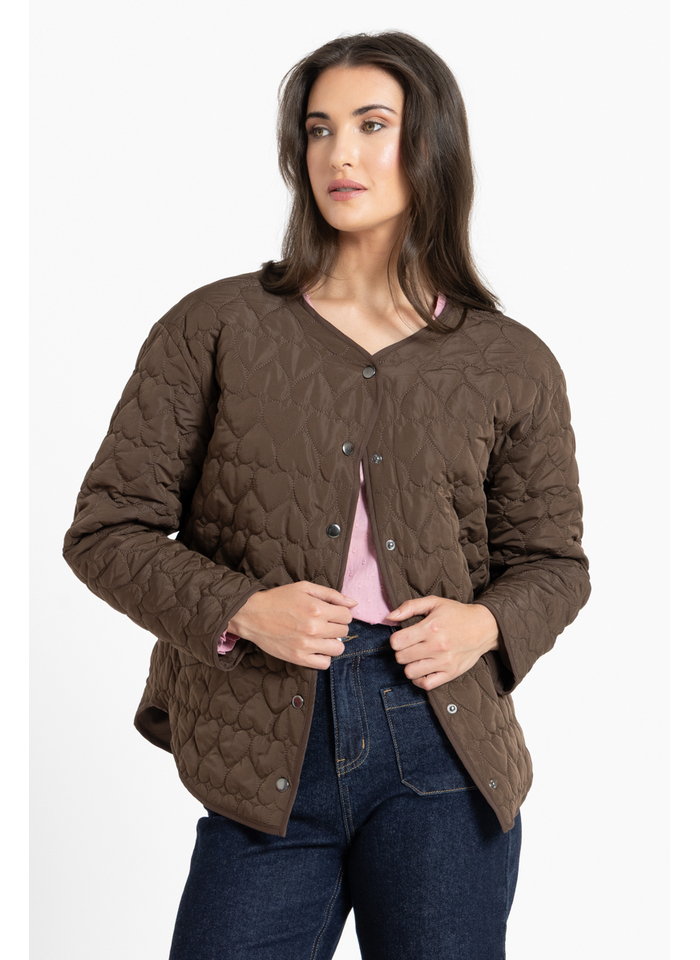 Seeking Lola Montreal Quilted Jacket