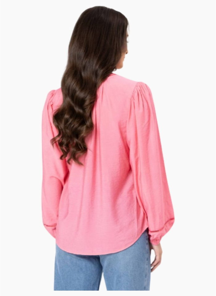 Seeking Lola SYLVIE TOP PEONY PINK