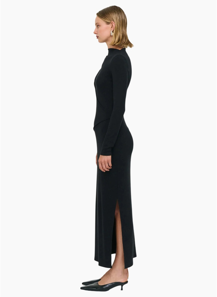 Staple the Label Alexi Assym Detail Midi Dress