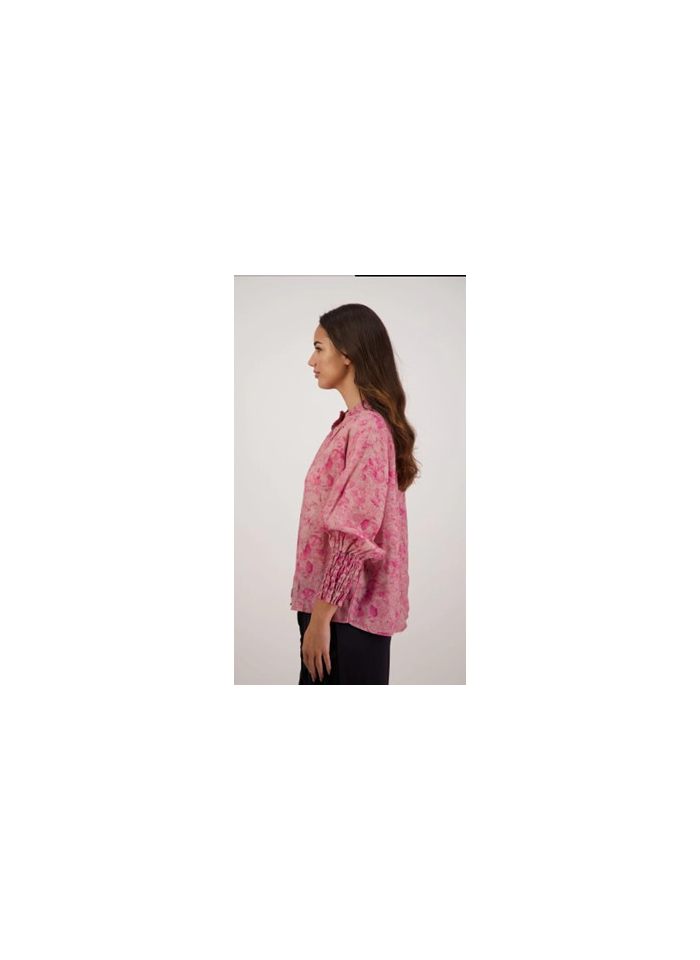 Briarwood Raewyn Pink Floral Shirt