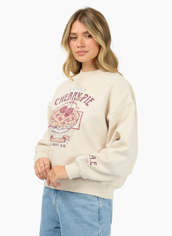 All About Eve cherry pie box crew