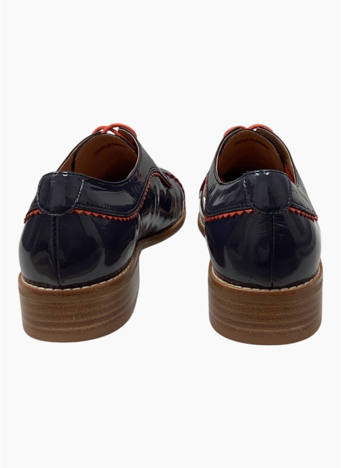 Bresley Alpopo Shoe Navy/Orange