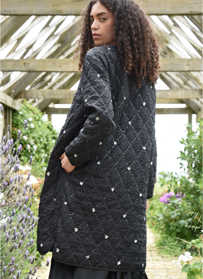 COOP COOP LOVE IT OR QUILT IT JACKET-BLACK