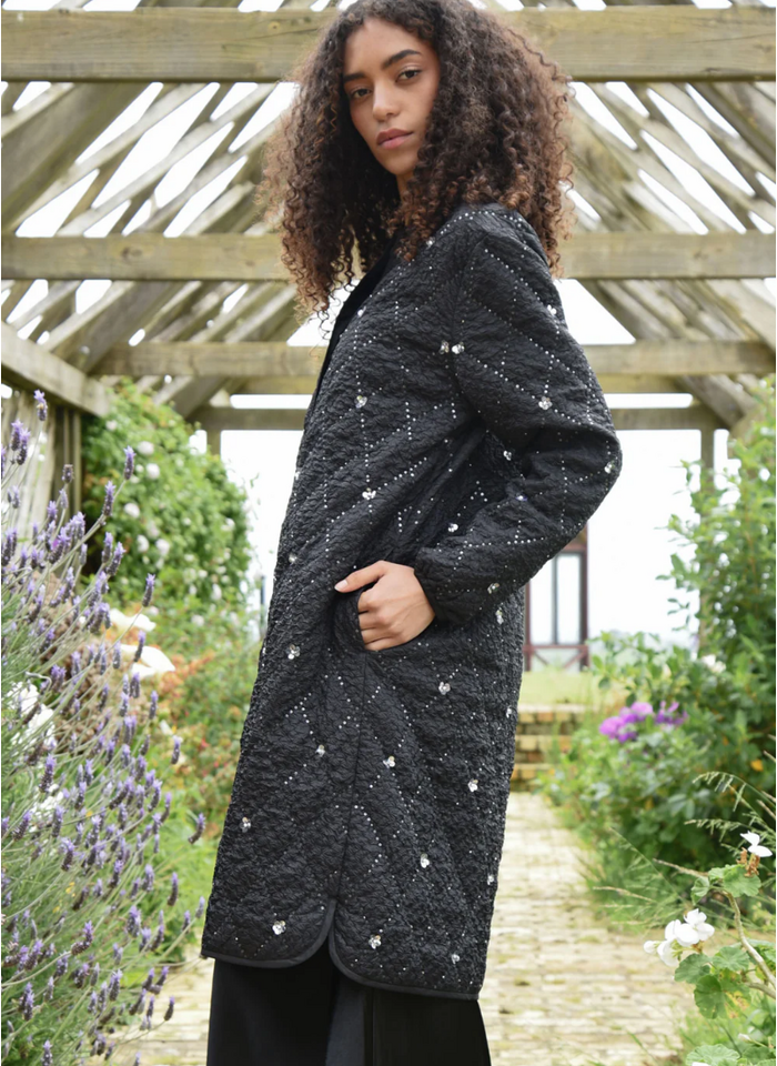 COOP COOP LOVE IT OR QUILT IT JACKET-BLACK