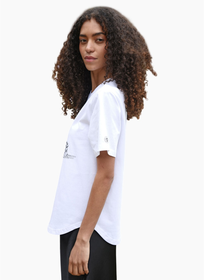 COOP Coop Fountain of Sparkle T shirt white