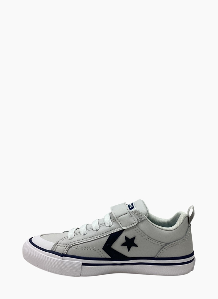 Converse A13080C Pro Blaze Strap OX Shoe Youth Barely Grey/Navy/White