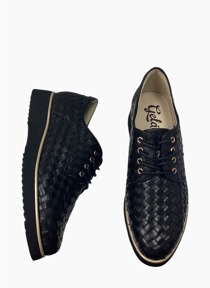 Gelato Addiction Shoe Black Weave