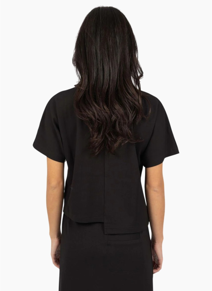 Humidity Mosh Top - Black (HW26104)