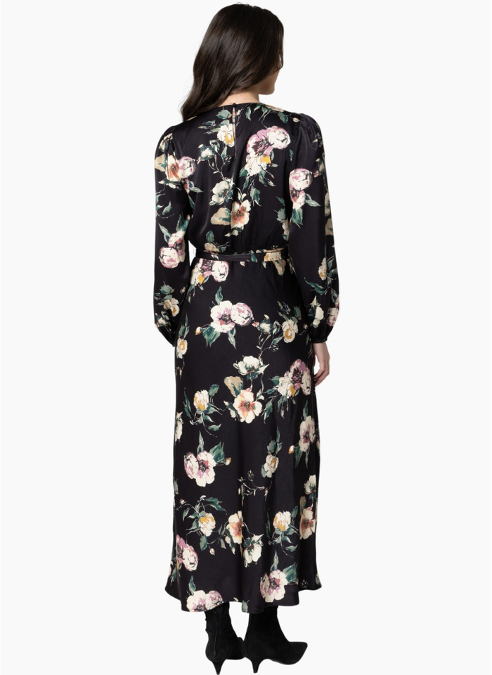 Leila + Luca MONACO DRESS-INK BLOOM